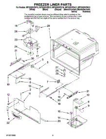 05 - Freezer Liner Parts parts for Maytag Refrigerator MFI2269VEQ10 from AppliancePartsPros.com