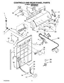 02 - Controls And Rear Panel Parts parts for Maytag Washer 7MMPM0060VM1 from AppliancePartsPros.com