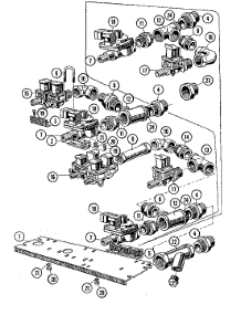 05 - Water Valve Assembly parts for Maytag Washer MFX80PNAVS from AppliancePartsPros.com