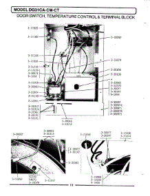 06 - Door Swtch, Temp Cntrl, & Terminal Block parts for Maytag Dryer DG31CA from AppliancePartsPros.com