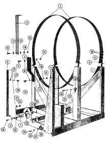 14 - Base Frame (Series 11) parts for Maytag Washer MFR35PCATS from AppliancePartsPros.com