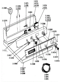 02 - Ca Control Panel parts for Maytag Dryer GDG24CA from AppliancePartsPros.com