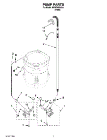 04 - Pump Parts, Optional Parts (Not Included) parts for Maytag Washer MVWB400VQ0 from AppliancePartsPros.com