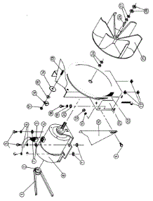 14 - Fan-Cooled Motor Mount Assembly parts for Maytag Dryer LDGS30PC1 from AppliancePartsPros.com
