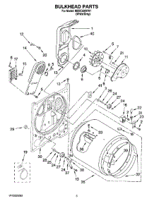 03 - Bulkhead Parts, Optional Parts (Not Included) parts for Maytag Dryer MEDC500VW1 from AppliancePartsPros.com