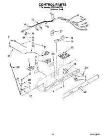 10 - Control Parts parts for Maytag Refrigerator ASD2526VES00 from AppliancePartsPros.com