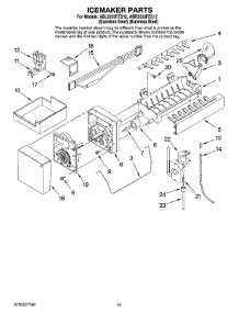 08 - Icemaker Parts, Optional Parts (Not Included) parts for Maytag Refrigerator ABL2233FES12 from AppliancePartsPros.com