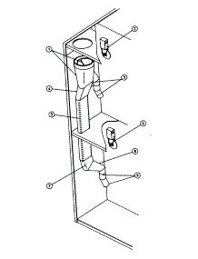 17 - Exhaust Ducting Assembly parts for Maytag Dryer DGS30PC1 from AppliancePartsPros.com
