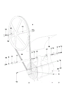 08 - Motor And Basket Pulley parts for Maytag Washer MFR25PDAVS from AppliancePartsPros.com