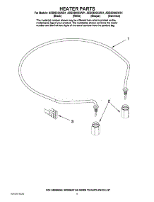 05 - Heater Parts parts for Maytag Dishwasher ADB2500AWS1 from AppliancePartsPros.com