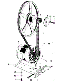 07 - Drive parts for Maytag Washer MFR80PDAVS from AppliancePartsPros.com