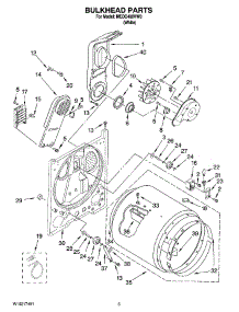 03 - Bulkhead Parts, Optional Parts (Not Included) parts for Maytag Dryer MEDC400VW0 from AppliancePartsPros.com