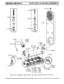 13 - Inlet Duct & Heater Assembly parts for Maytag Dryer DE18CT from AppliancePartsPros.com