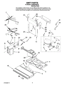 06 - Unit Parts parts for Maytag Refrigerator AFB2534FES12 from AppliancePartsPros.com
