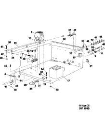 14 - Electrical Components parts for Maytag Washer MFS50PNFVS from AppliancePartsPros.com