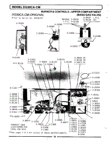 05 - Burner & Controls-Upper Compartment parts for Maytag Dryer DG30CM from AppliancePartsPros.com