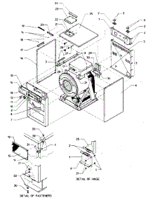 02 - Main Exploded View - Final Assy. (At50) parts for Maytag Washer AT50MN1 from AppliancePartsPros.com