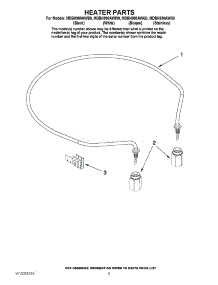 05 - Heater Parts parts for Maytag Dishwasher MDBH980AWW0 from AppliancePartsPros.com