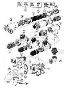 13 - Valves parts for Maytag Washer MFS75PNAVS from AppliancePartsPros.com