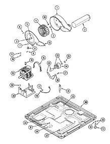07 - Motor Drive parts for Maytag Dryer MDE21PNAZW from AppliancePartsPros.com