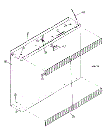 05 - Lint Door Assembly parts for Maytag Dryer MDG75PN2VW from AppliancePartsPros.com