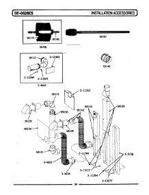 10 - Installation Accessories parts for Maytag Dryer GDE26CS from AppliancePartsPros.com