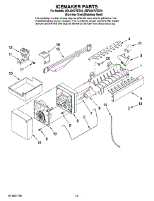 08 - Icemaker Parts, Optional Parts (Not Included) parts for Maytag Refrigerator ABR2227VES10 from AppliancePartsPros.com