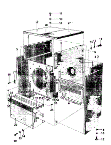 03 - Panels parts for Maytag Washer MFS125PAVS from AppliancePartsPros.com