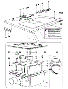 04 - Top Cover / Soap Hopper parts for Maytag Washer MFS35PNDVS from AppliancePartsPros.com