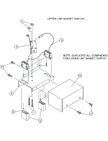 15 - Lint Drawer Switch Assembly parts for Maytag Dryer MLG31PCAWQ from AppliancePartsPros.com