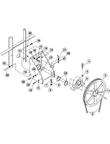 10 - Tumbler Bearing Mount parts for Maytag Dryer MDG120PHVW from AppliancePartsPros.com