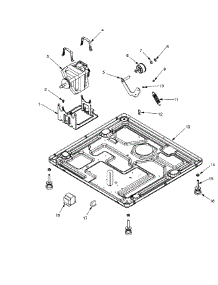 09 - Base parts for Maytag Dryer MLG23PDFGW from AppliancePartsPros.com