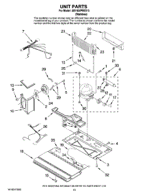 07 - Unit Parts parts for Maytag Refrigerator AB1924PEKS13 from AppliancePartsPros.com
