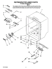 02 - Refrigerator Liner Parts parts for Maytag Refrigerator ABC2037DTS14 from AppliancePartsPros.com