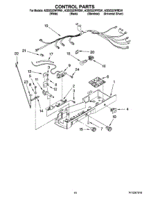 11 - Control Parts parts for Maytag Refrigerator ASD2522WRW01 from AppliancePartsPros.com