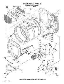 03 - Bulkhead Parts parts for Maytag Dryer MDG17PRAWW1 from AppliancePartsPros.com