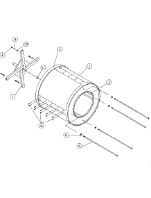 09 - Tumbler Support parts for Maytag Dryer MDG30PNVWW from AppliancePartsPros.com