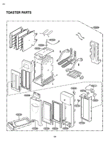 Section 7 parts for Lg Microwave LTM9000W / CW3ELGA from AppliancePartsPros.com