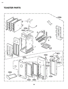 Section 7 parts for Lg Microwave LTM9000ST / CS6ELGA from AppliancePartsPros.com