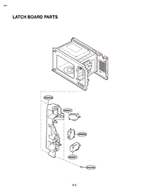 Section 4 parts for Lg Microwave LMA1150SV / CSLELGA from AppliancePartsPros.com
