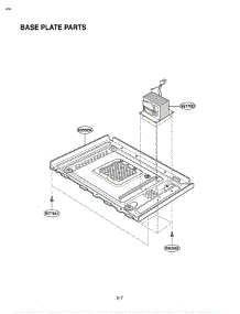 Section 6 parts for Lg Microwave LMA1150SV / CSLELGA from AppliancePartsPros.com