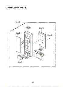 Section 2 parts for Lg Microwave LRM1230W / CWHELGA from AppliancePartsPros.com