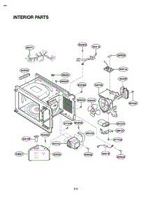 Section 5 parts for Lg Microwave LRM1260SW / CWHELGA from AppliancePartsPros.com
