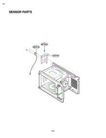Section 7 parts for Lg Microwave LRM1260SW / CWHELGA from AppliancePartsPros.com