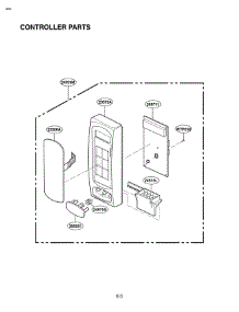 Section 2 parts for Lg Microwave LRM1250B / CB1ELGA from AppliancePartsPros.com