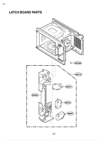 Section 4 parts for Lg Microwave LMA1560SB / CBKELGA from AppliancePartsPros.com