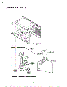Section 4 parts for Lg Microwave LRM2060ST / CSSELGA from AppliancePartsPros.com