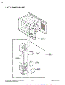 Section 4 parts for Lg Microwave LRMP1270ST / CSSELGA from AppliancePartsPros.com