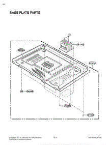 Section 6 parts for Lg Microwave LRMP1270ST / CSSELGA from AppliancePartsPros.com