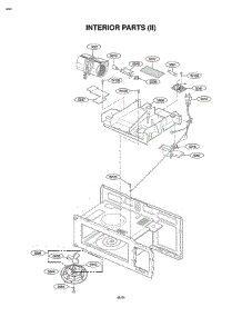 Section 6 parts for Lg Microwave LMV1630BB / CB1ELGA from AppliancePartsPros.com